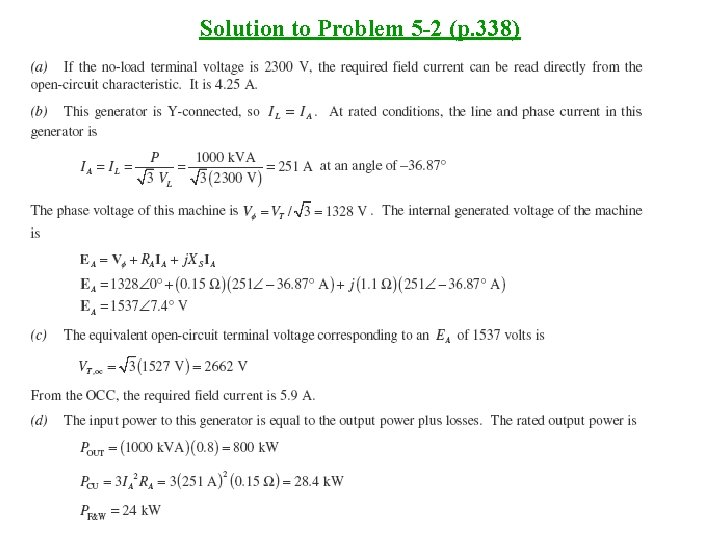 Solution to Problem 5 -2 (p. 338) 