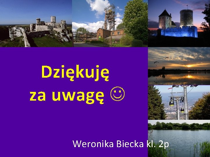 Dziękuję za uwagę Weronika Biecka kl. 2 p 