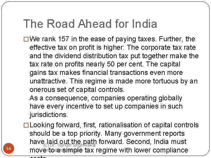 The Road Ahead for India � We rank 157 in the ease of paying