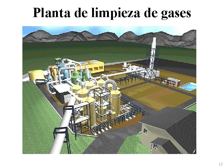 Planta de limpieza de gases 15 