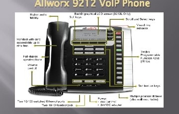 Allworx 9212 Vo. IP Phone Allworx 9212 Vo. IP Phone