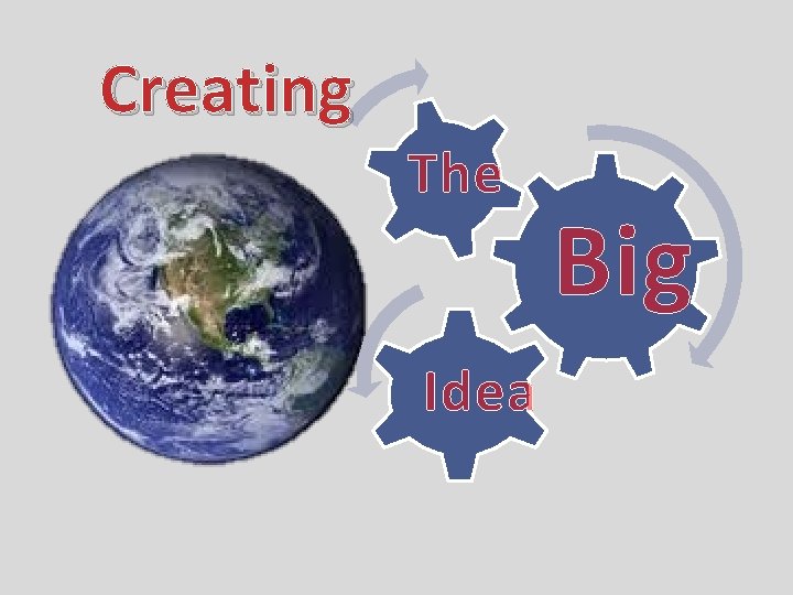 Creating The Idea Big 