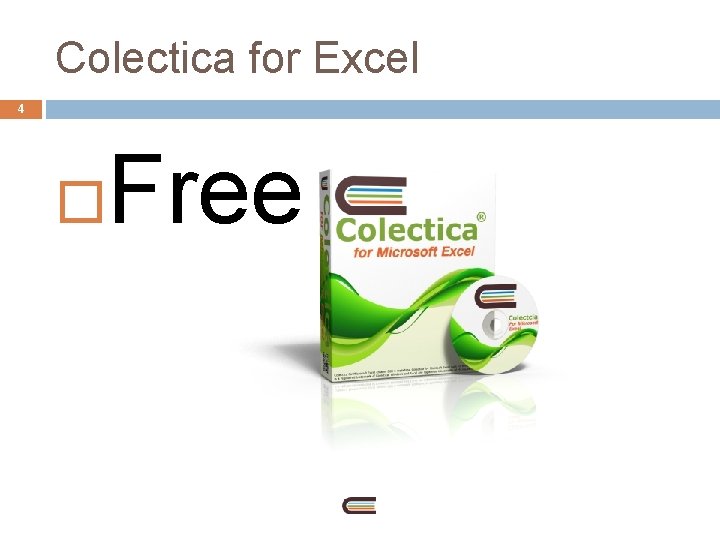 Colectica for Excel 4 Free 