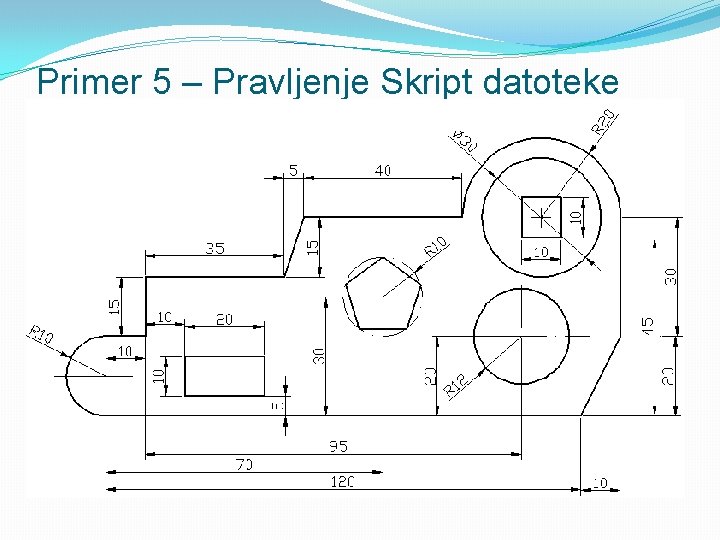 Primer 5 – Pravljenje Skript datoteke 