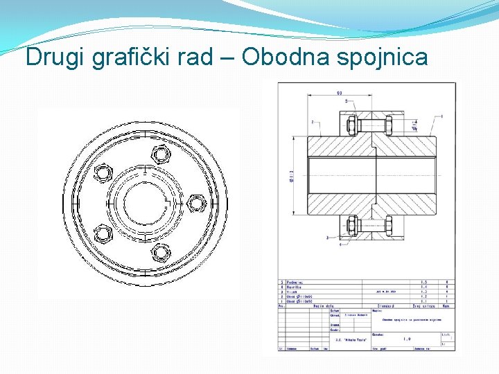 Drugi grafički rad – Obodna spojnica 