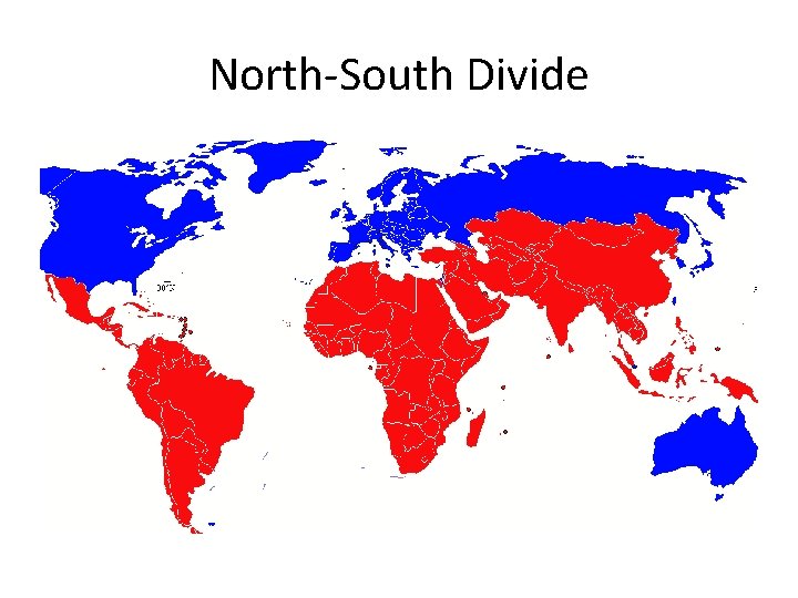 North-South Divide 