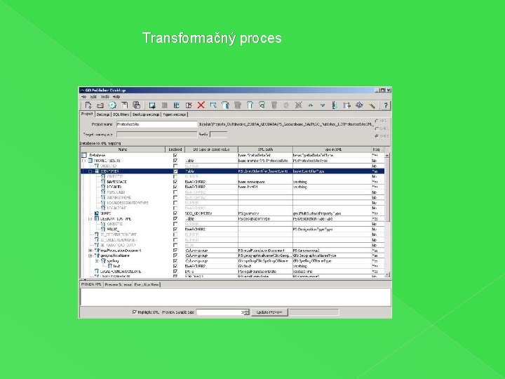 Transformačný proces 