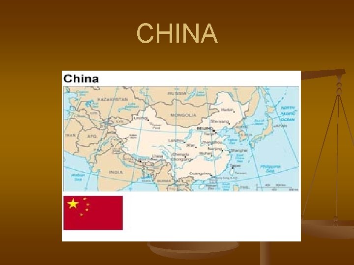 CHINA CHINA