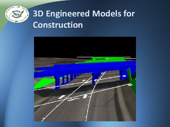 3 D Engineered Models for Construction 