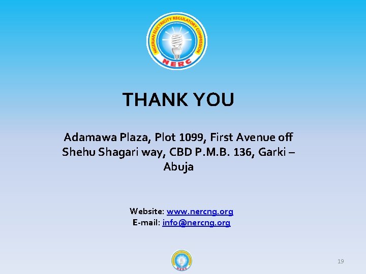 THANK YOU Adamawa Plaza, Plot 1099, First Avenue off Shehu Shagari way, CBD P.