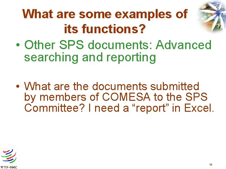 What are some examples of its functions? • Other SPS documents: Advanced searching and
