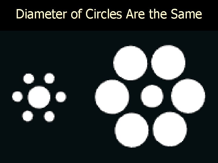 Diameter of Circles Are the Same 