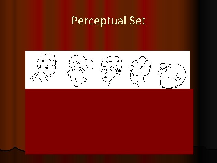 Perceptual Set 