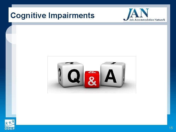 Cognitive Impairments 15 