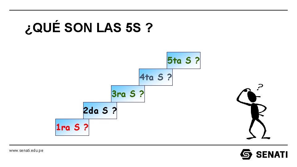 ¿QUÉ SON LAS 5 S ? 5 ta S ? 4 ta S ? ¿QUÉ SON LAS 5 S ? 5 ta S ? 4 ta S ?
