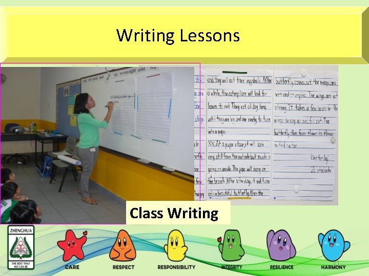 Writing Lessons Class Writing 11 