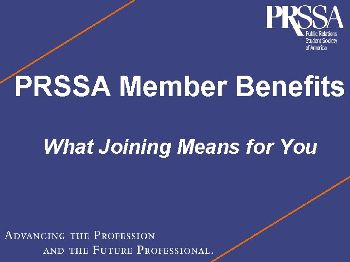 PRSSA Member Benefits What Joining Means for You 