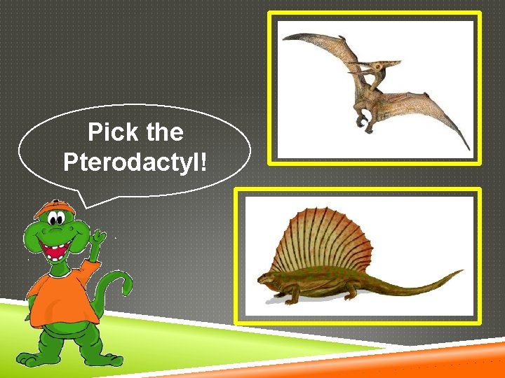 Pick the Pterodactyl! 