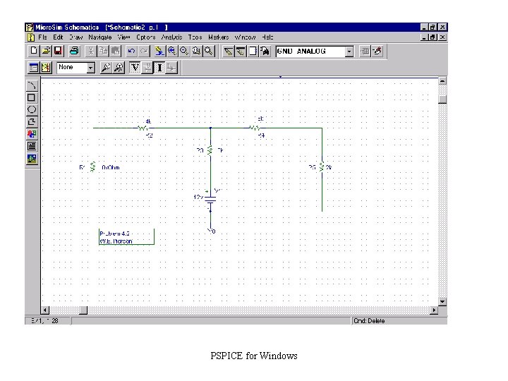 PSPICE for Windows 