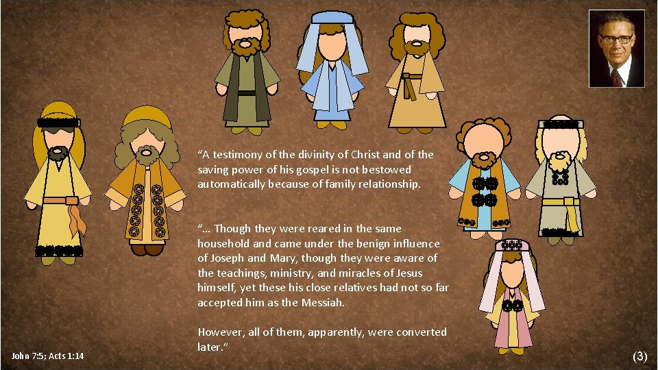 “A testimony of the divinity of Christ and of the saving power of his