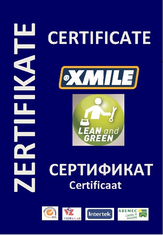 ZERTIFIKATE CERTIFICATE СЕРТИФИКАТ Certificaat 