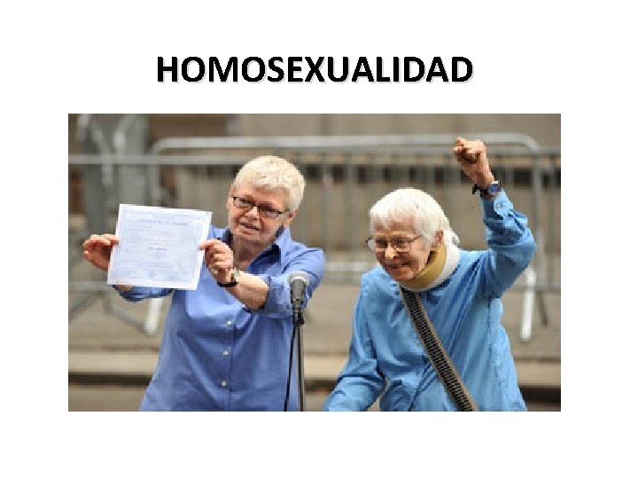 HOMOSEXUALIDAD 