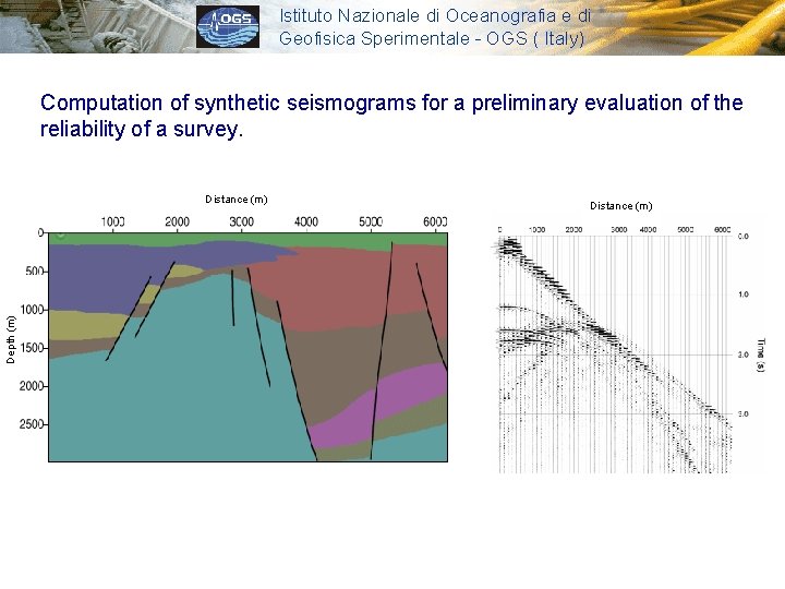 Istituto Nazionale di Oceanografia e di Geofisica Sperimentale - OGS ( Italy) Computation of