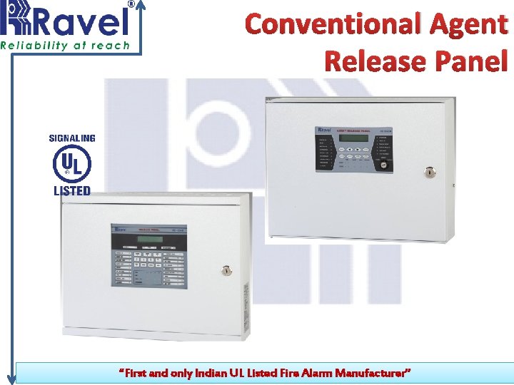 Conventional Agent Release Panel “First and only Indian UL Listed Fire Alarm Manufacturer” 