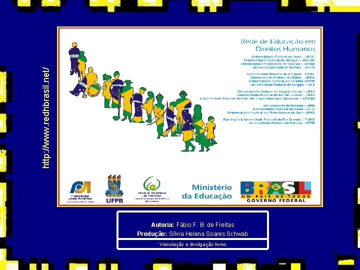 http: //www. redhbrasil. net/ Autoria: Fábio F. B. de Freitas Produção: Sílvia Helena Soares http: //www. redhbrasil. net/ Autoria: Fábio F. B. de Freitas Produção: Sílvia Helena Soares