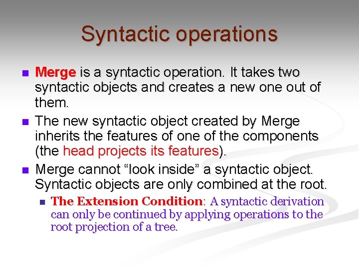 CAS LX 522 Syntax I Week 3 b
