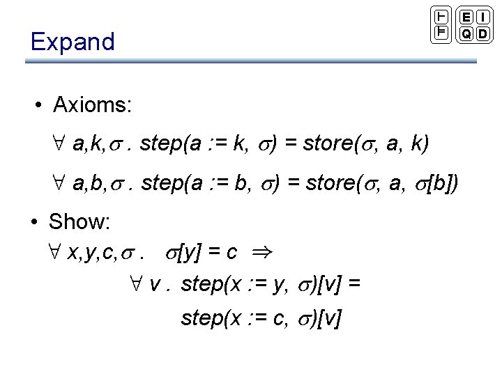 Plan For Today Main Search Strategy Crosscutting Aspects