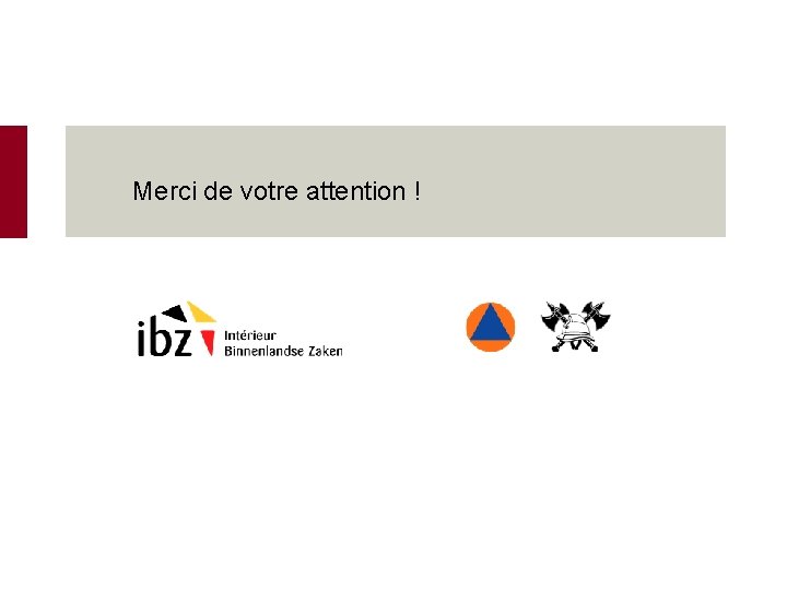 Merci de votre attention ! 8 december 2010 40 