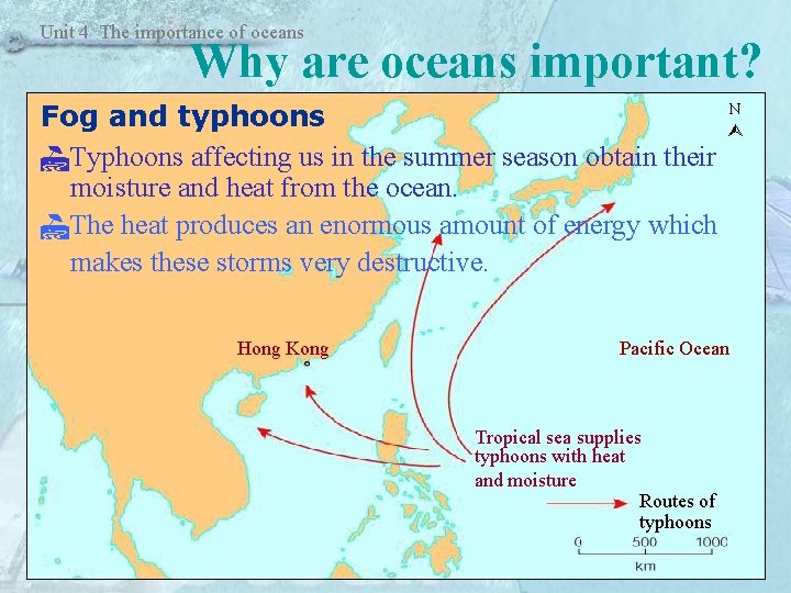 Unit 4 The importance of oceans Why are oceans important? Fog and typhoons Typhoons