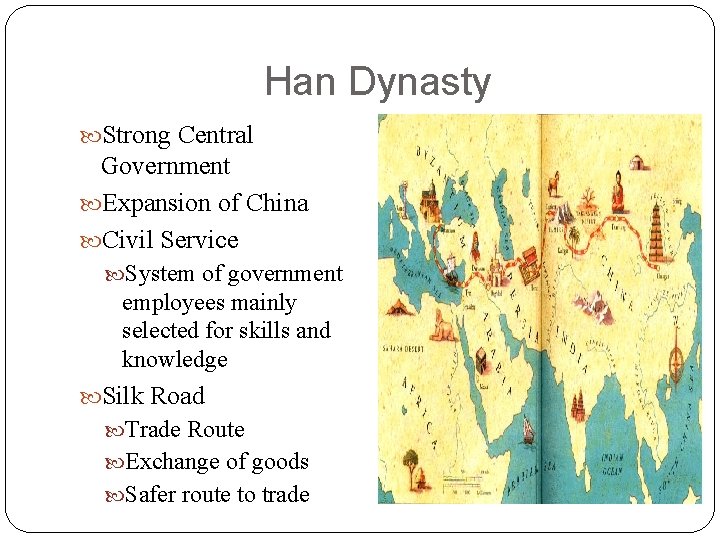 Han Dynasty Strong Central Government Expansion of China Civil Service System of government employees