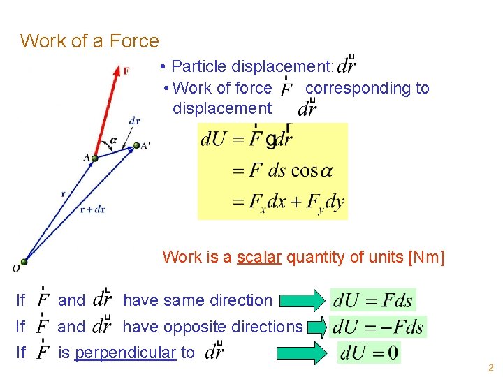 ENGR 214 Chapter 13 Kinetics of Particles Energy