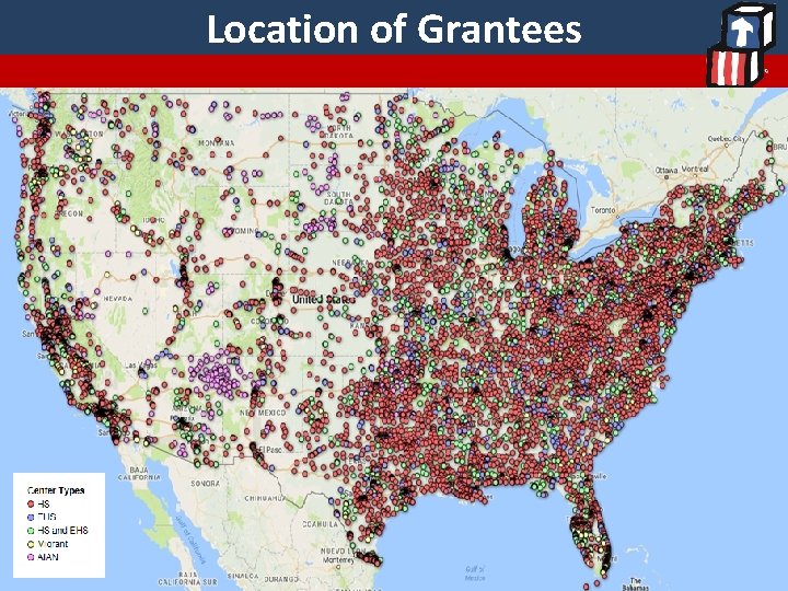 Location of Grantees 14 Location of Grantees 14