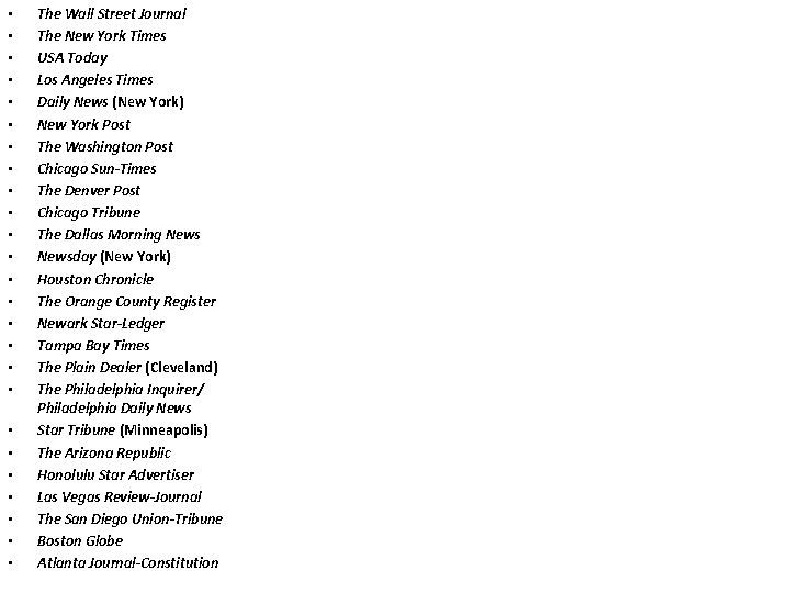  • • • • • • • The Wall Street Journal The New