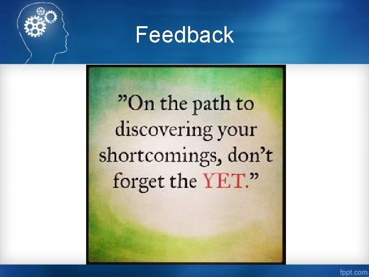 Feedback 