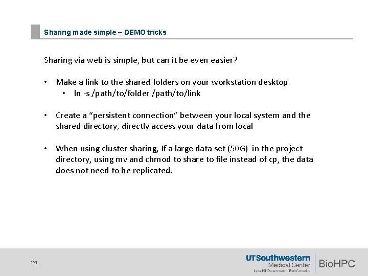 Sharing made simple – DEMO tricks Sharing via web is simple, but can it Sharing made simple – DEMO tricks Sharing via web is simple, but can it