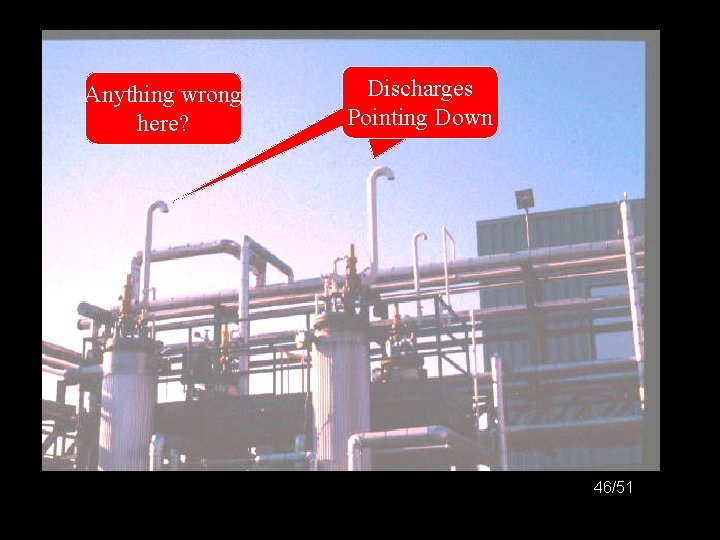 ? ? Discharges Pointing Anything Discharges wrong Anything wrong Down Pointing here? Down here?