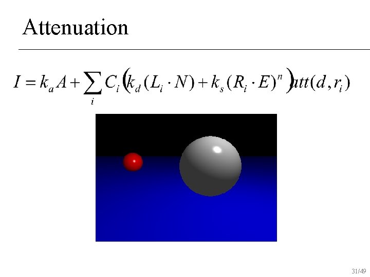 Attenuation 31/49 