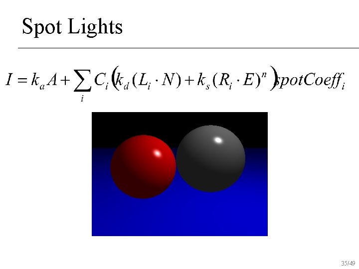 Spot Lights 35/49 