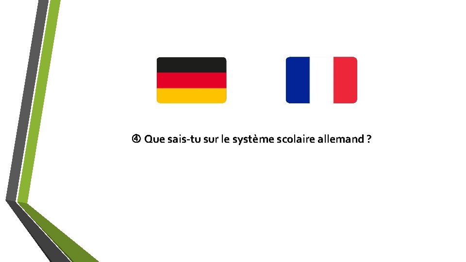  Que sais-tu sur le système scolaire allemand ? 