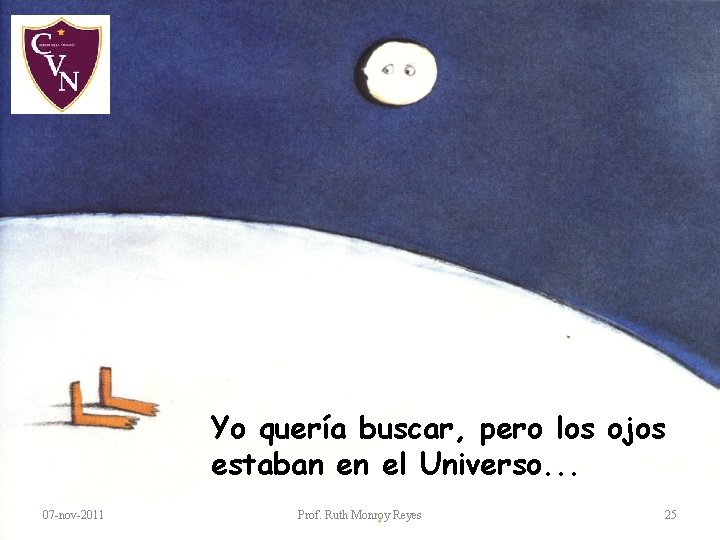 Yo quería buscar, pero los ojos estaban en el Universo. . . 07 -nov-2011 Yo quería buscar, pero los ojos estaban en el Universo. . . 07 -nov-2011