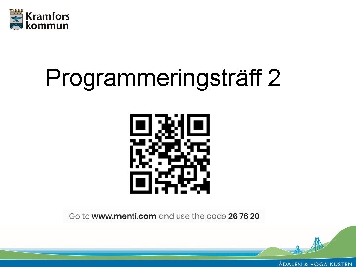 Programmeringsträff 2 