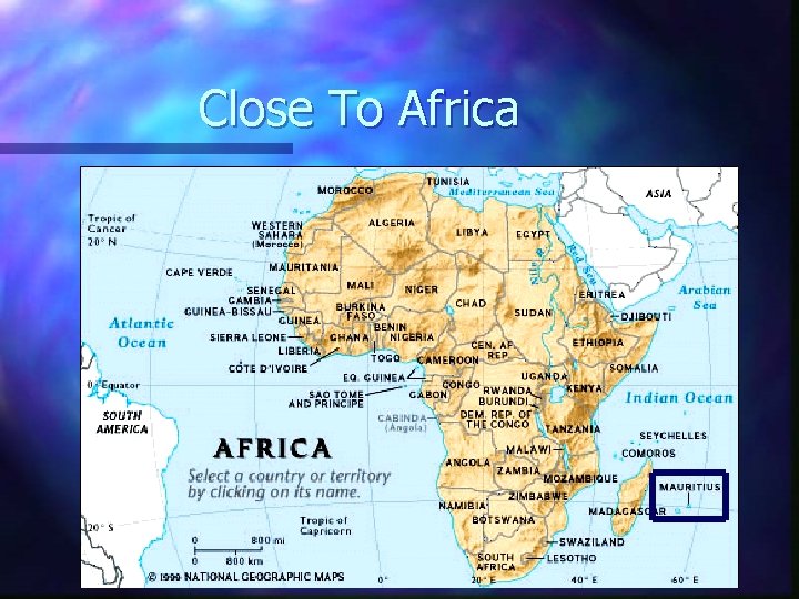 Close To Africa 