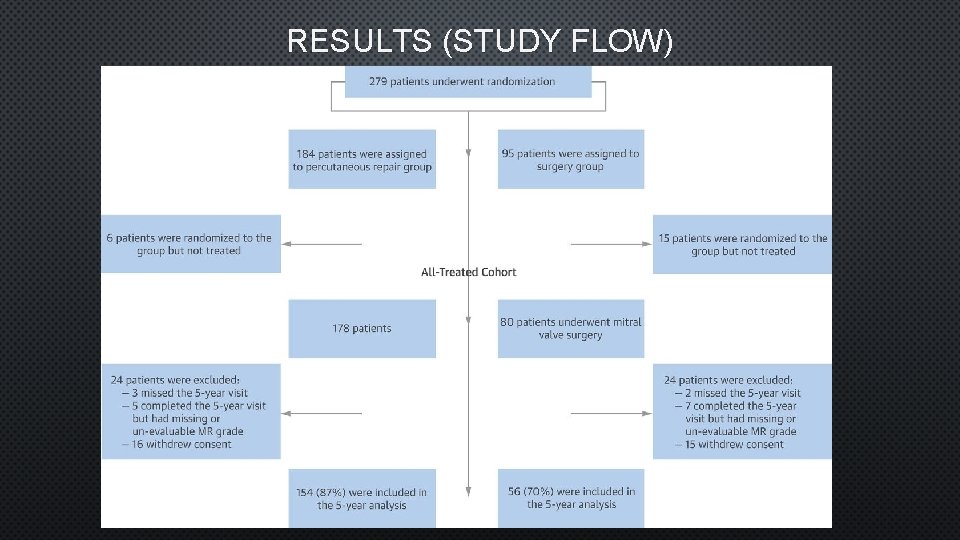 RESULTS (STUDY FLOW) 