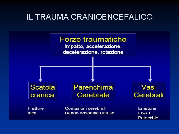 IL TRAUMA CRANIOENCEFALICO 