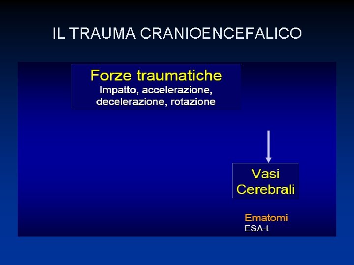 IL TRAUMA CRANIOENCEFALICO 