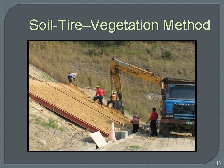Soil-Tire–Vegetation Method 43 